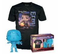 L'Attaque des Titans - Set figurine et T-Shirt POP! Eren w/ marks - Taille M