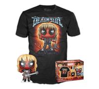 Set Figure POP & Tee Marvel Deadpool Heavy Metal
