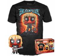 Set Figure POP & Tee Marvel Deadpool Heavy Metal