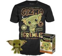 Set Figurine et T-Shirt - FUNKO - Gremlins - Gizmo heo Exclusive - Noir - Adulte - Mixte S