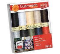 Set Fils À Coudre Couleurs Basiques 10 Bobines 100m