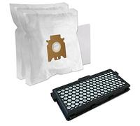 Set - Filtre HEPA + 10 Sacs Aspirateur pour Miele C3 Serie/Series, C3 Allergy Power, C3 Black Diamond, S5 Ecoline Green S 5211