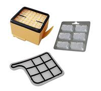 Set Filtre HEPA + Filtre Moteur + 6 Parfums pour Vorwerk Kobold VK 135, 136, VK135, VK136