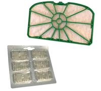 Set - Filtre Moteur + 6 Parfums pour Vorwerk Kobold VK 200, VK200