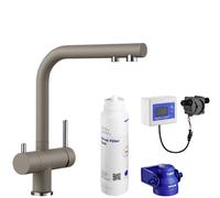 Set filtre sous évier Blanco Soft 527453, mitigeur de cuisine Blanco Fontas II 523136