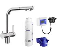 Set filtre sous évier Blanco Soft 527453, mitigeur de cuisine Blanco Fontas-S II 525199