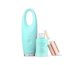 Set FOREO Eye Candy IRIS 2 - Masseur yeux drainage lymphatique + Sérum nuit raffermissant yeux FOREO IRIS, 15 ml - Rétinol et champignons - Soin yeux cernés et poches - Anti-âge yeux