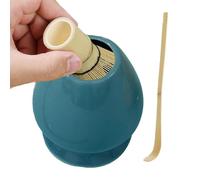 Set - Fouet à thé - Fouet, pelle et support pour fouet, kit japonais pour la cérémonie du thé