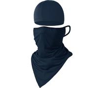 Set Foulard Triangle à Boucle d'Oreille Été Protection Solaire, Casquette Doublure Casque Cyclisme Extérieur pour Pêche, Course, Doublure Casque Moto Vélo, Campement, Foulard, Capuche, Cagoule
