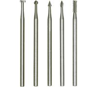 Set fraises en acier Tungstène vanadium Proxxon Micromot tige Ø 2,35mm
