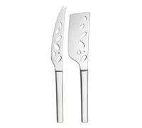 Set Fromage 2 Pièces Nuova Acier Inoxydable Gris