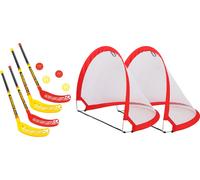 Set Fun-Hockey : 4 crosses + 4 balles + 2 buts Maxi