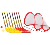 Set Fun-Hockey : 8 crosses + 8 balles + 2 buts Maxi