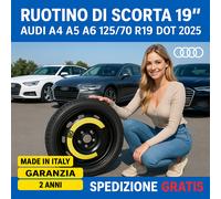 Set Galette de Secours Audi A4 A5 A6 19 " 5 Trous Dot 2025