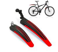 Set Garde-Boues Vélo Adulte Randonnée Vélo Vtt 24"- 29" Pare-brise x Roue Avant et Arrière