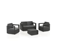Set Garden Furniture Venus Comfort Graphite