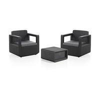 Set Garden Meubles Vente a Tete Grafito