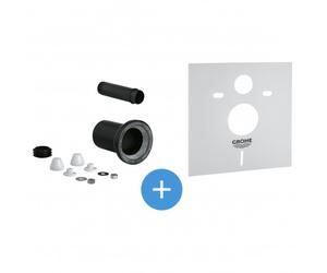 Set garniture de raccordement pour WC suspendu + Isolation phonique (37311K00-SET)
