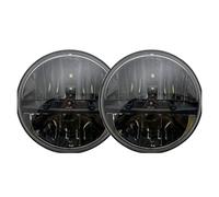 Set Gauche Et Droit pour Suzuki Samurai 2003 2004 2005 2006 2007 2008 2009 Paire De Phares LED H4 Ronds De 7 Pouces Phares De 7 Pouces(Left and Right)