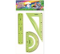 Set géométrique 3 éléments, flexible, 15 cm BAMBINO