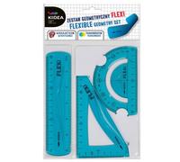 Set géométrique flexi 15cm 3 éléments Kidea mix prix par 1pc