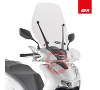 Super Soco Cux 2021 Pare-Brise Transparent Écran GIVI D1181ST Sans Attaques