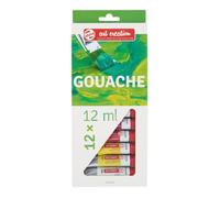 Talens Art Creation Set d'initiation à la gouache avec 12 couleurs (tubes de 12 ml) | Peinture pour adulte