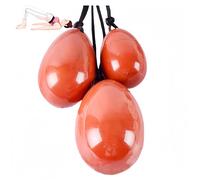 Set Green Jade Eggs balls Stone Multiple colors and styles Natural Green stones Jade Egg Massage Stone for Women pelvic strength Body Train Crystal Balls (Three-piece set,3pcs-10)