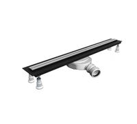 Set grille d’évacuation linéaire Oltens Langan Slim 30015300, couvercle de drain linéaire Oltens Langan Slim 30019100