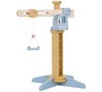 Set grue et chantier de construction en bois