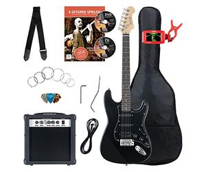 Set Guitares Électriques Rocktile Banger's Powerpack Noir in mpli