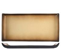 Set H&H Nouveau Sahara 2 Assiettes Rectangulaires, En Grès, 33x16cm