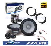 Set Haut-Parleurs ALPINE S2-S65C 2 Voies 165mm 240W pour Scania R 2004 Au 2017