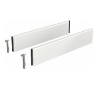 Set HETTICH ArciTech Topside pour tiroir 218/94 ou 250/126 mm - L.500 mm - Blanc - 9122959