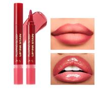 Set Huile et Crayon pour Lèvres | Set Combo d'Huiles Hydratantes et Crayon Contour - Maquillage Beauté Tenue Longue et Nourrissant pour Femmes