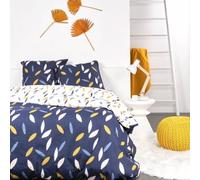 Set husa pilota Today Floral, Bumbac, 240x260cm, 2 Fete de perna, Multicolor