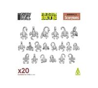 Set Imprimé En 3d - Scorpions Green Stuff World