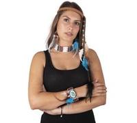 set indienne - ptitclown 50412 Bleu G