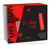 Set INTT Double Fun Mini-Bullet und Gleitgel Erdbeere