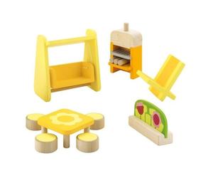 Set jardin 9 pièces Maison de Poupées Sevi 1831 - Jouets en Bois