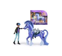 Set jeu Unicorn Academy SPIN MASTER L'école des licornes Storm + poupée Rory 7 points d'articulation, accessoires selle et bride Multicolore