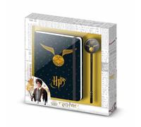 Set Journal Intime et Stylo Harry Potter - VIF D'OR