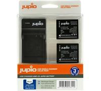 Set Jupio 2x DMW-BLG10 - 900 mAh + USB Single Charger