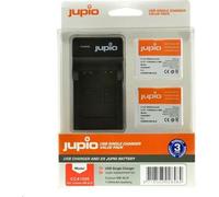 Set Jupio 2xNB-6LH 1100 mAh +Chargeur unique pour Canon