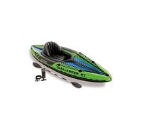Intex - 68305NP - Set Kayak Challenger K1-1 Pers (Inclus Rame Et Gonfleur)
