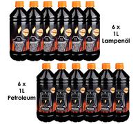 Set lampe huile kérosène chauffage poêle cheminée lampe kérosène huile Flameup