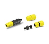 Set lance d'arrosage - KARCHER - Jaune - 2 formes de jets - aquastop