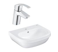 Set lavabo Grohe Euro Ceramic 39336000, mitigeur de lavabo Grohe Eurosmart 33265002