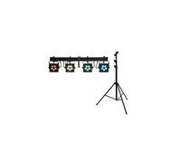Eurolite set led kls-902 + stv-60-wot eu support en acier noir