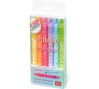 Set Legami 6 Surligneurs Effaçables Multicolore G